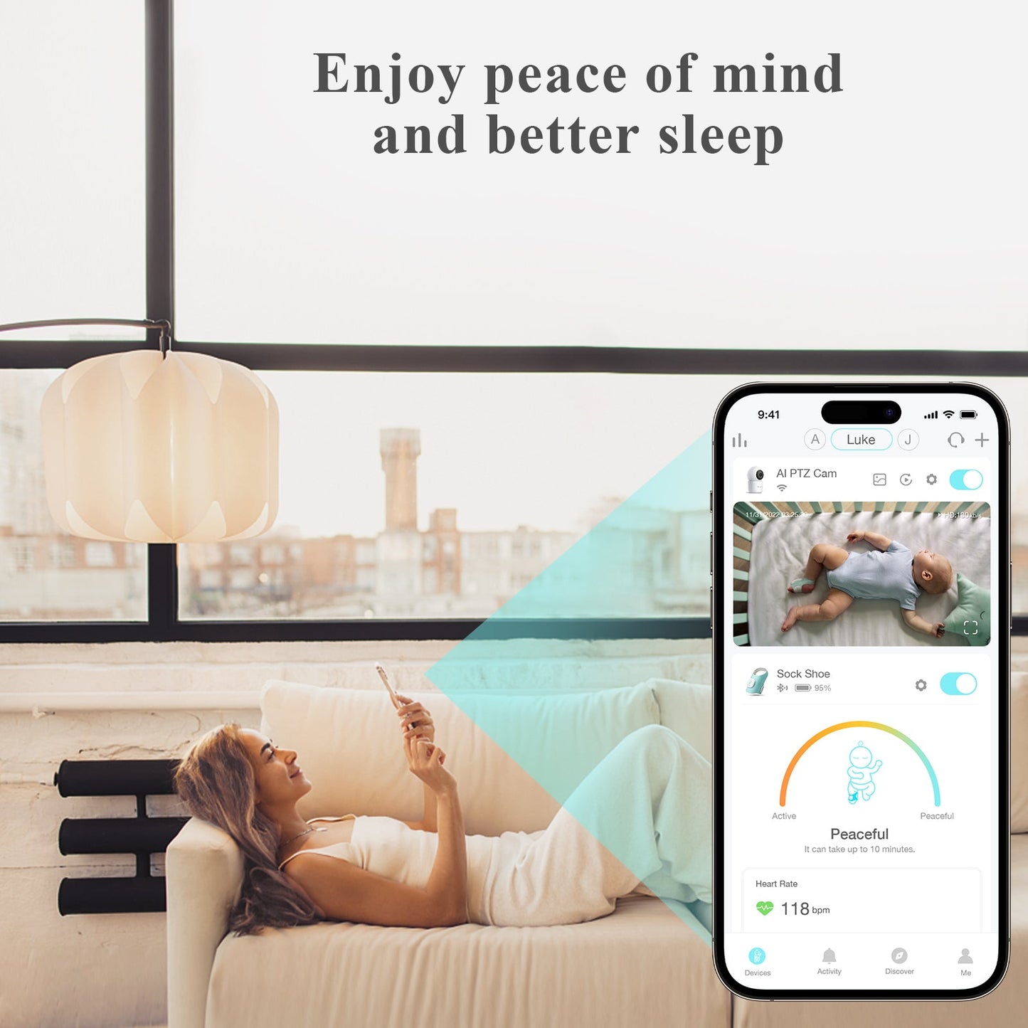 Benjamin Smart Sock Baby Health Tracker