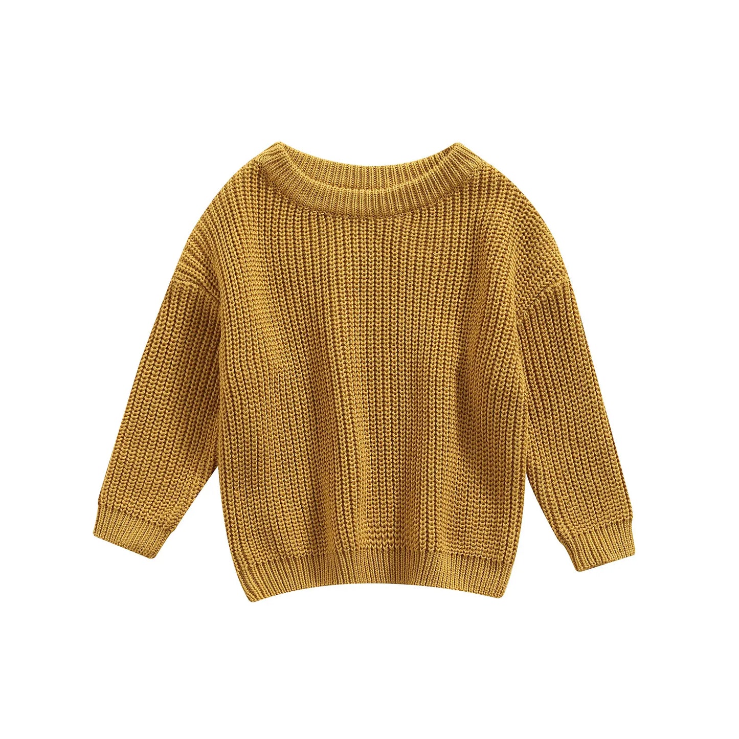 Israel Soft Long Sleeve Baby Pullover Sweater