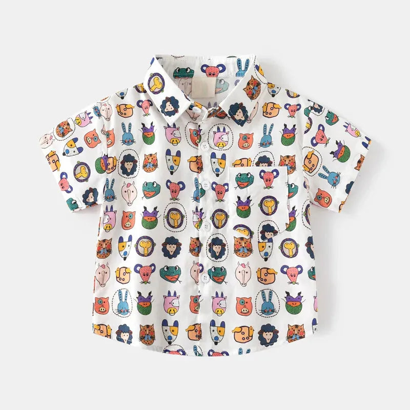 Mario Clothing Boys Short Sleeved Shirt