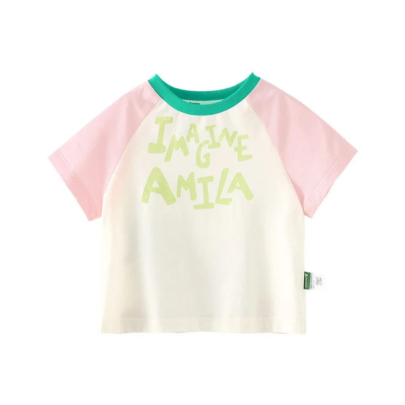 Renato Patchwork Color Contrast Tees