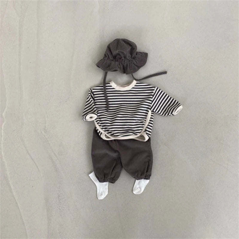 Jhon Striped Pullover Long Sleeve Sweater