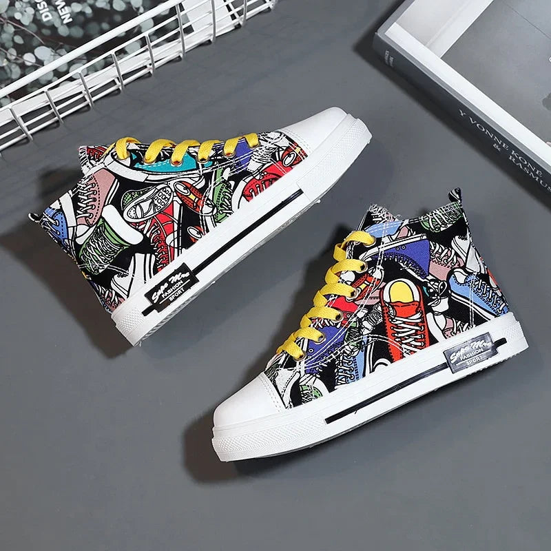 Spring Children Canvas Shoes Kids Casual Sneakers Girls and Boys - GuGuTon baby store - Baby Fashion - Toddlers Outfits - Babies Outfits - Toddler Clothes - Kids Clothing - Newborn Clothes - Newborn Wear - Kids Wear - Trending Clothes - Trending Outfits - Fall Fashion - Winter Fashion - Girls Clothes - Boys Clothes - Babies Wear - Kids Accessories - KidsWear - Summer Clothes - Summer Fashion - Summer Trend - Falls Sweaters - Tops - Bottom - Jeans - Blouse - Dresses - Newborn Dresses - Toys