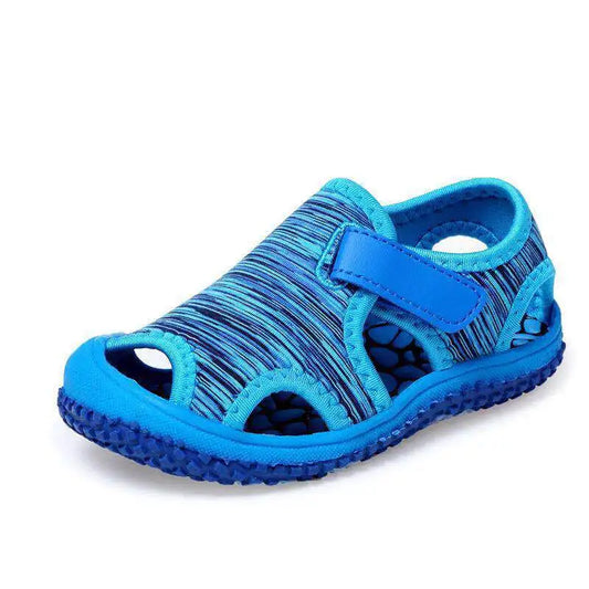 Girls' Sandals 2024 Spring/Summer New Collection, Children's Baotou Sports Beach Shoes