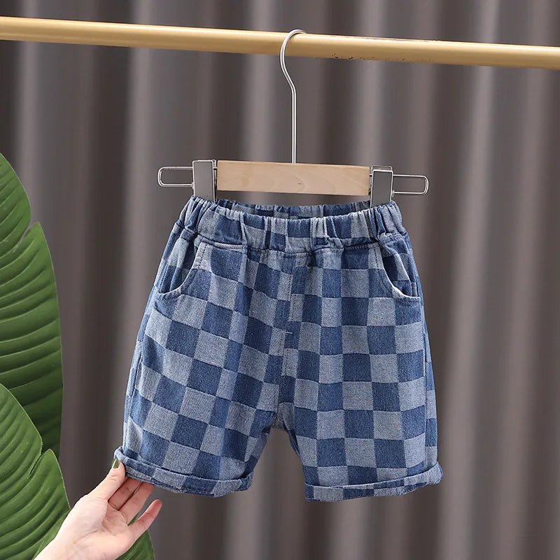 Jeremias Summer elastic shorts jean quality children