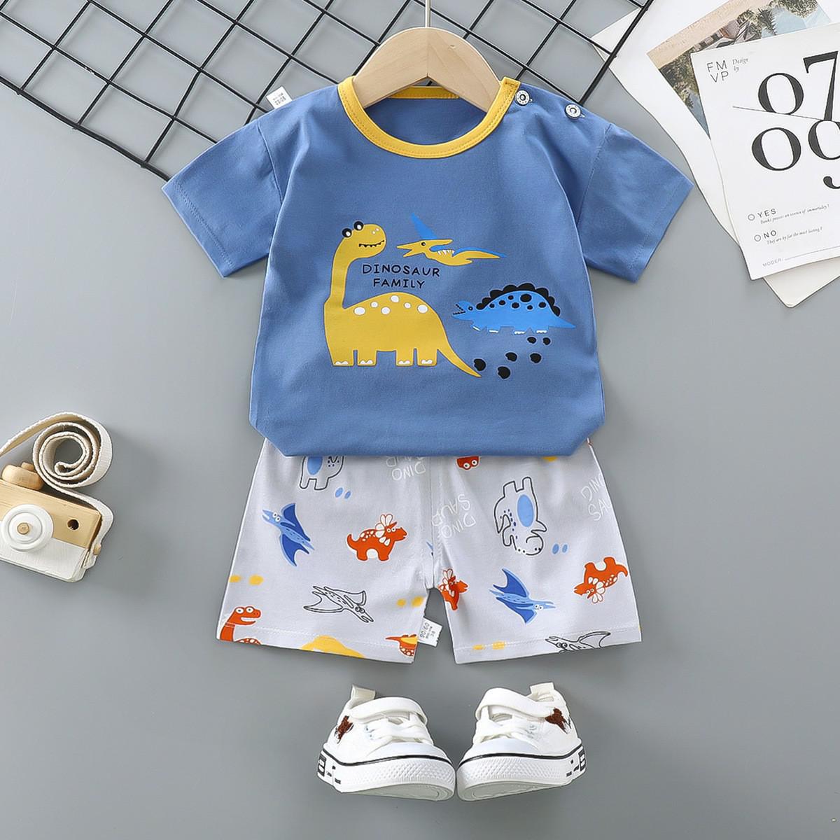 Thomas Children's Set T-shirt Shorts Infant - GuGuTon
