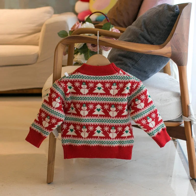 Alvin Woolen Crochet Cotton Windbreak Sweater
