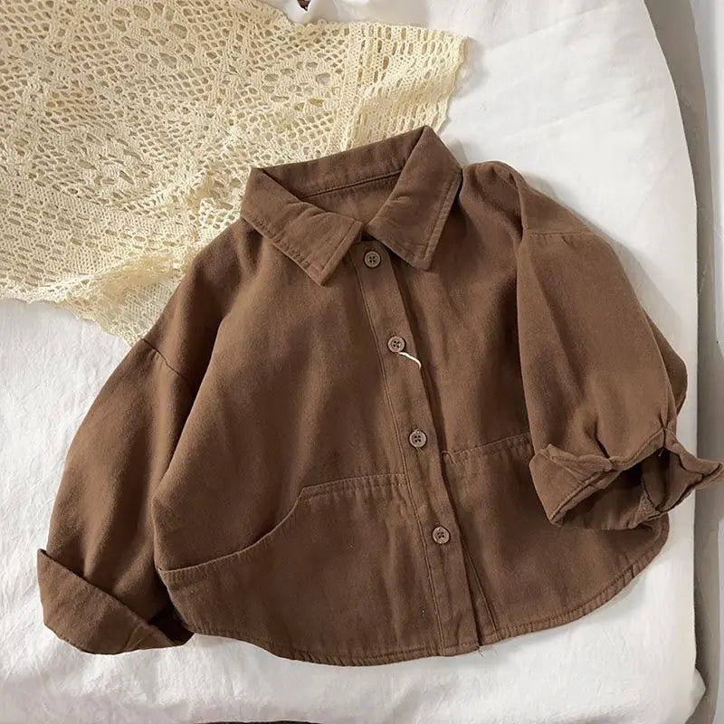 Ramiro Korean Boys Long Sleeved Shirt