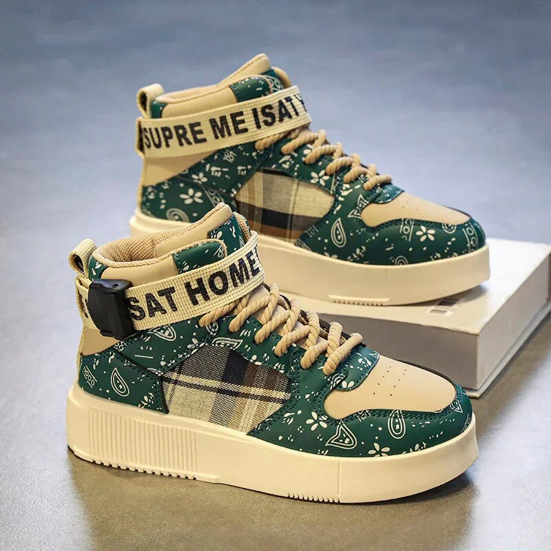 Brand Kids Sport Tennis Shoes Boys High Top Street - GuGuTon baby store - Baby Fashion - Toddlers Outfits - Babies Outfits - Toddler Clothes - Kids Clothing - Newborn Clothes - Newborn Wear - Kids Wear - Trending Clothes - Trending Outfits - Fall Fashion - Winter Fashion - Girls Clothes - Boys Clothes - Babies Wear - Kids Accessories - KidsWear - Summer Clothes - Summer Fashion - Summer Trend - Falls Sweaters - Tops - Bottom - Jeans - Blouse - Dresses - Newborn Dresses - Toys