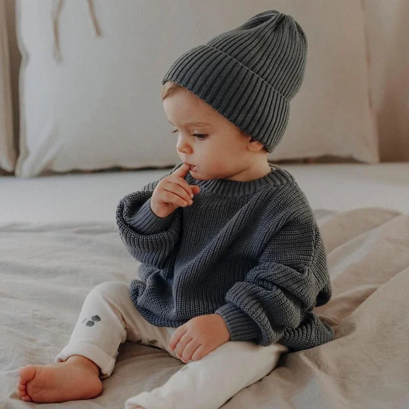 Diego Infant Long Sleeve Basic Sweater