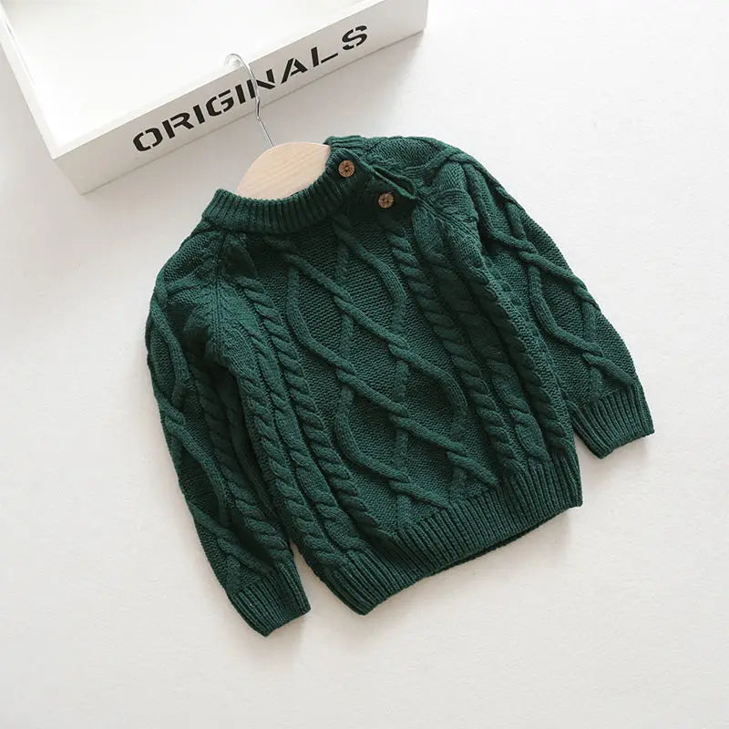 Charlie Thicken Warm Knitted Sweater