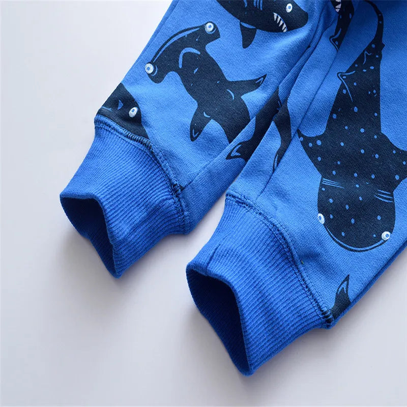 Aleix Sweatpants Autumn Spring Sharks Baby Trousers Pants