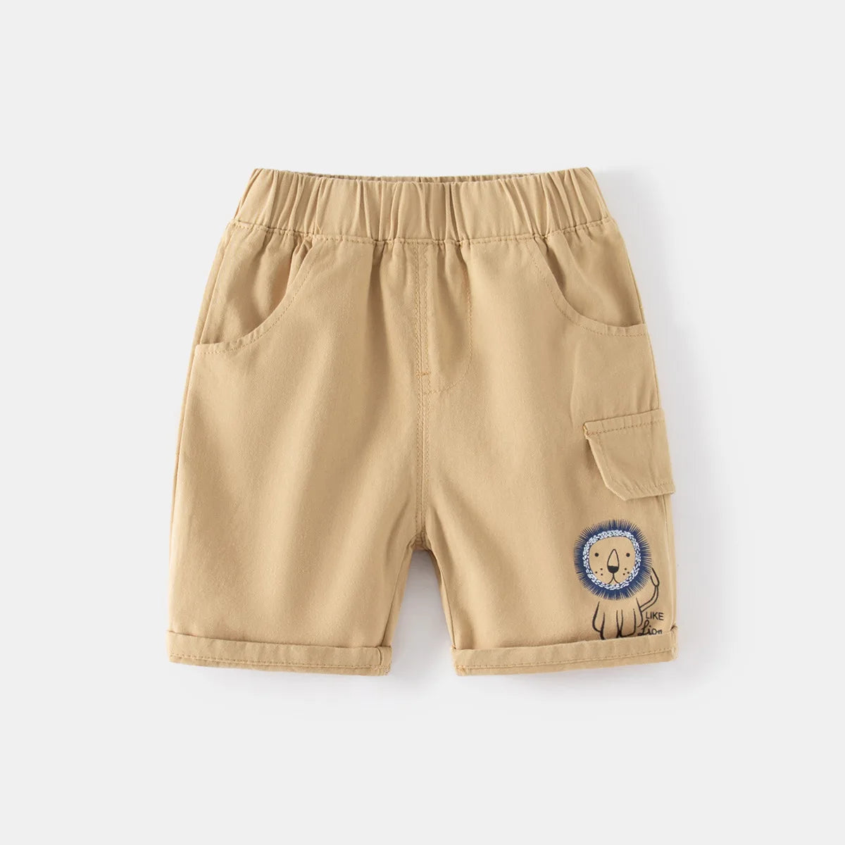 Fausto Summer Casual Boys Cartoon Solid Colors