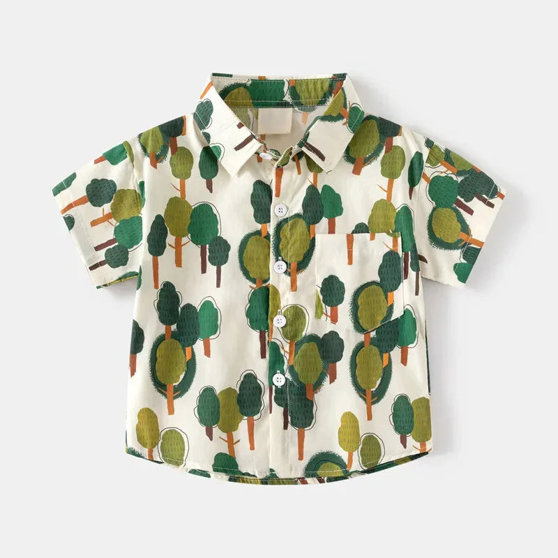 Mario Clothing Boys Short Sleeved Shirt