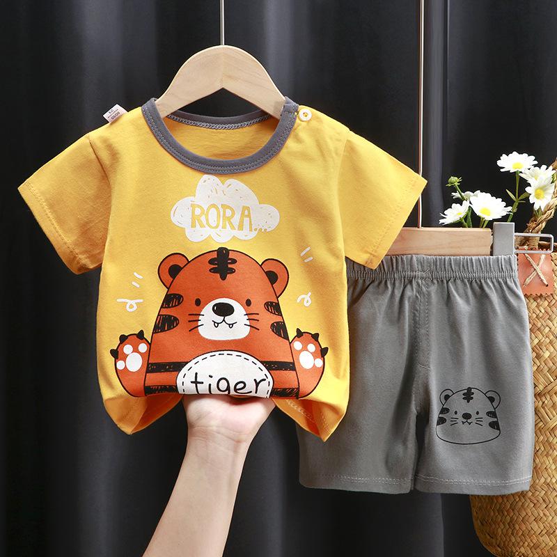 Ezequiel Summer clothing sets T-shirt design Suit - GuGuTon
