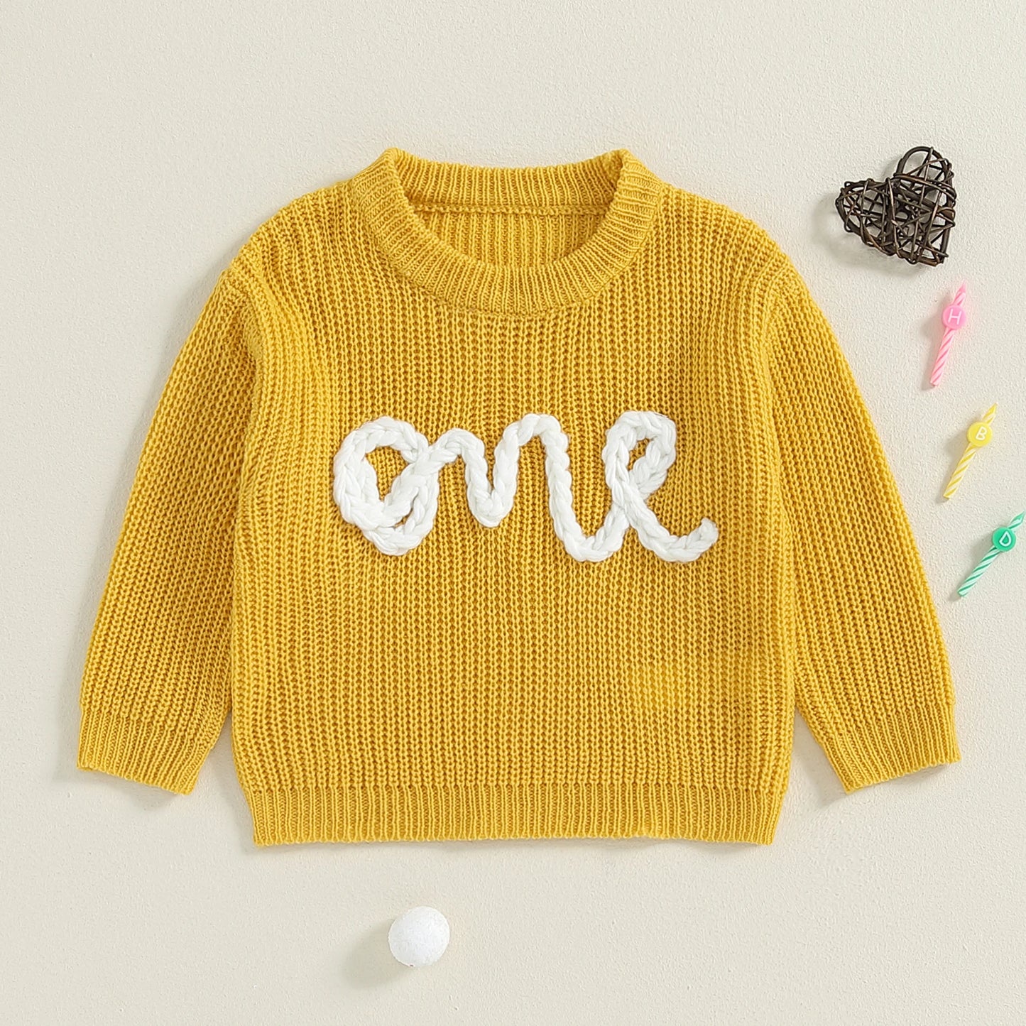 Guadalupe Embroidery Long Sleeves Sweater