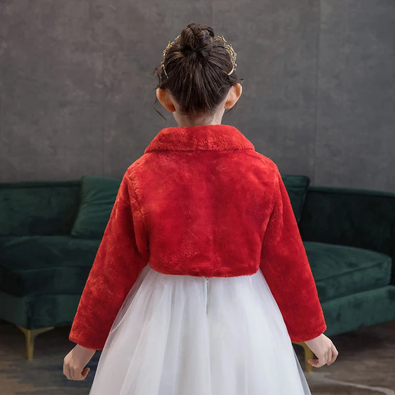 Damaris Girls Jacket Little Princess Long Sleeve