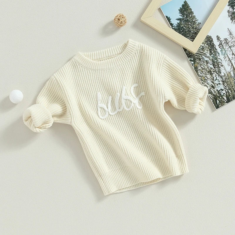 Josh Newborn Long Sleeve Autumn Winter Sweater