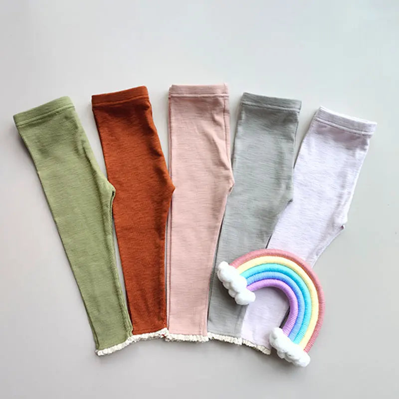 Aída Toddler Girls Lace Leggings