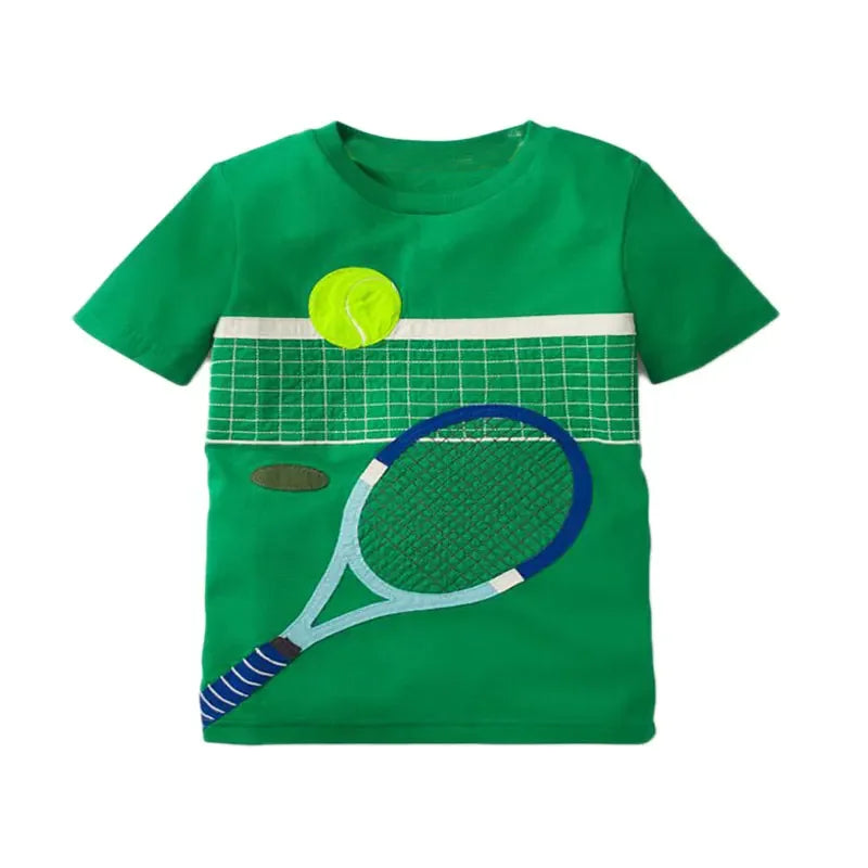 Samuel New Cotton Car Printed Tees