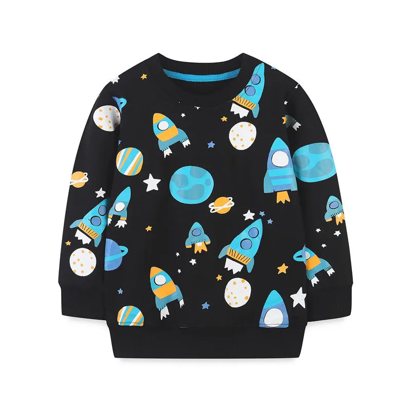 Wellington New Arrival Rockets Print Sweater