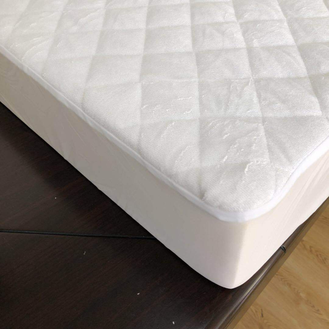 Cotton Terry Waterproof Protector Bed Cover Mattress Pad