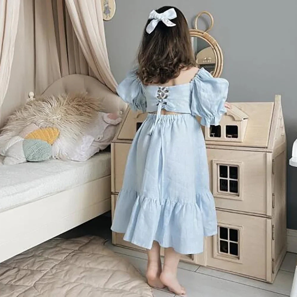 Anastacia Girl Floral Vestido Girls Dresses For Clothes - GuGuTon baby store - Baby Fashion - Toddlers Outfits - Babies Outfits - Toddler Clothes - Kids Clothing - Newborn Clothes - Newborn Wear - Kids Wear - Trending Clothes - Trending Outfits - Fall Fashion - Winter Fashion - Girls Clothes - Boys Clothes - Babies Wear - Kids Accessories - KidsWear - Summer Clothes - Summer Fashion - Summer Trend - Falls Sweaters - Tops - Bottom - Jeans - Blouse - Dresses - Newborn Dresses - Toys