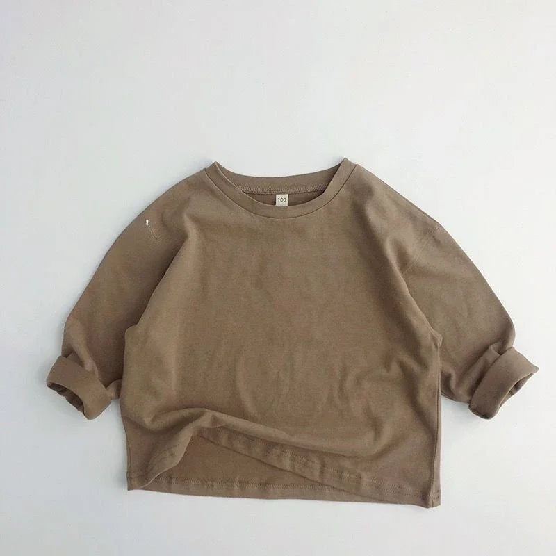 Wesly Long Sleeve Cotton Spring Tees
