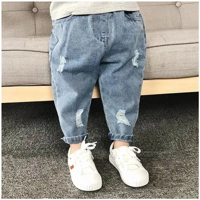 Álvaro Ripped Jeans Kids Trousers Toddler Fall Clothes