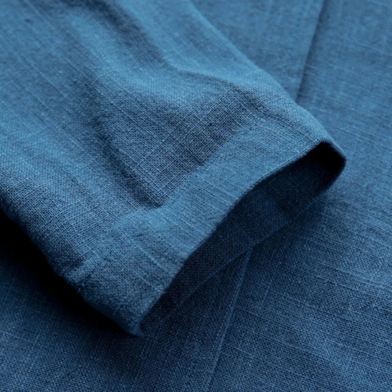 John Solid Color Single-Breasted Sweater
