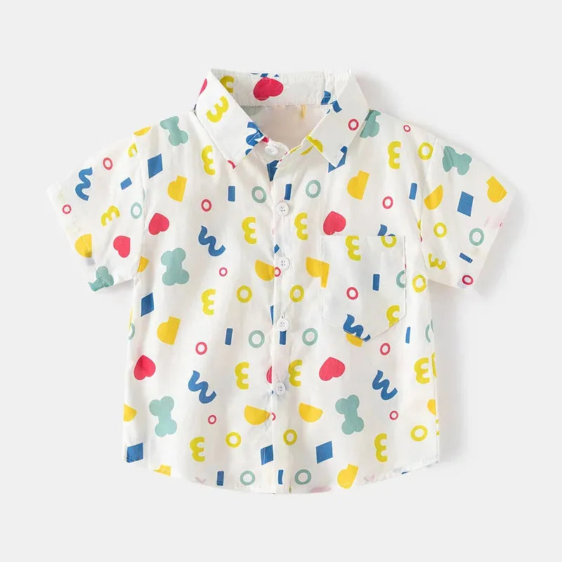 Mario Clothing Boys Short Sleeved Shirt