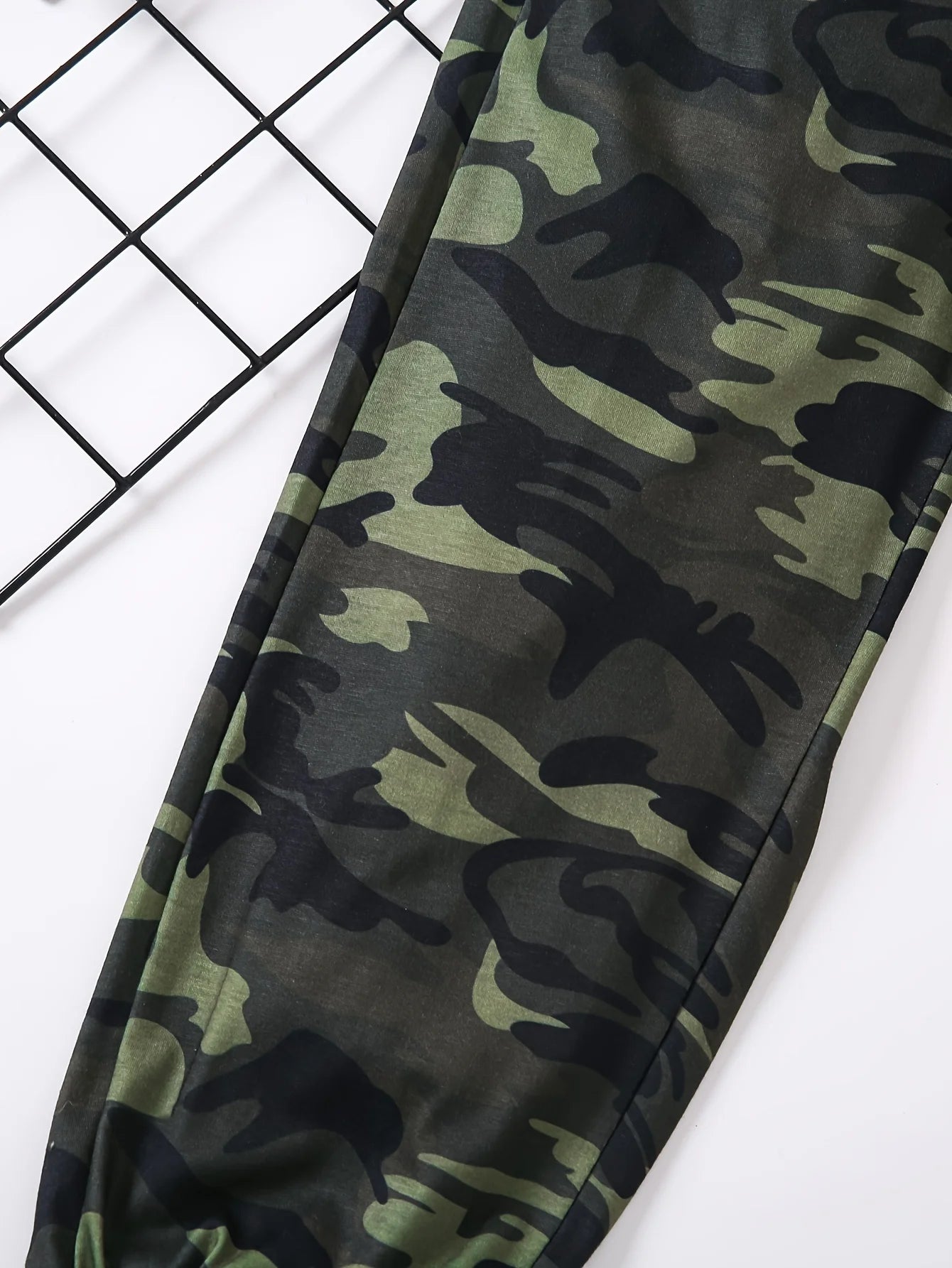 Adrián boy alphabet print spring autumn new camouflage