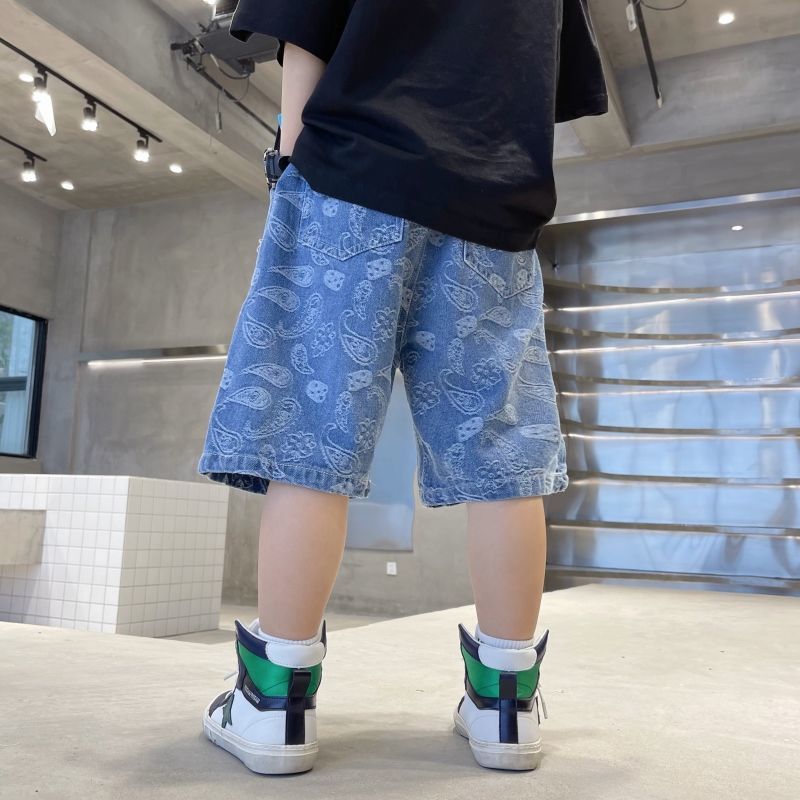 Oliver Summer Kids Korean Version Loose Fashion Casual Cowboy