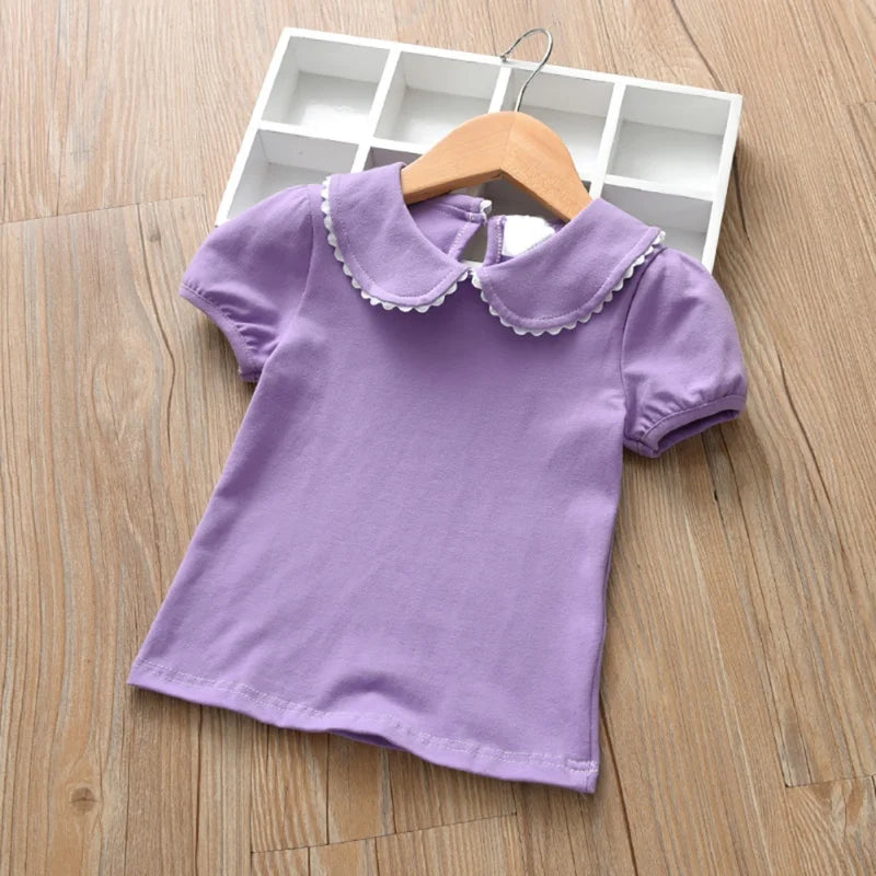 Manuela Cotton Solid Round Neck Casual Bottoming