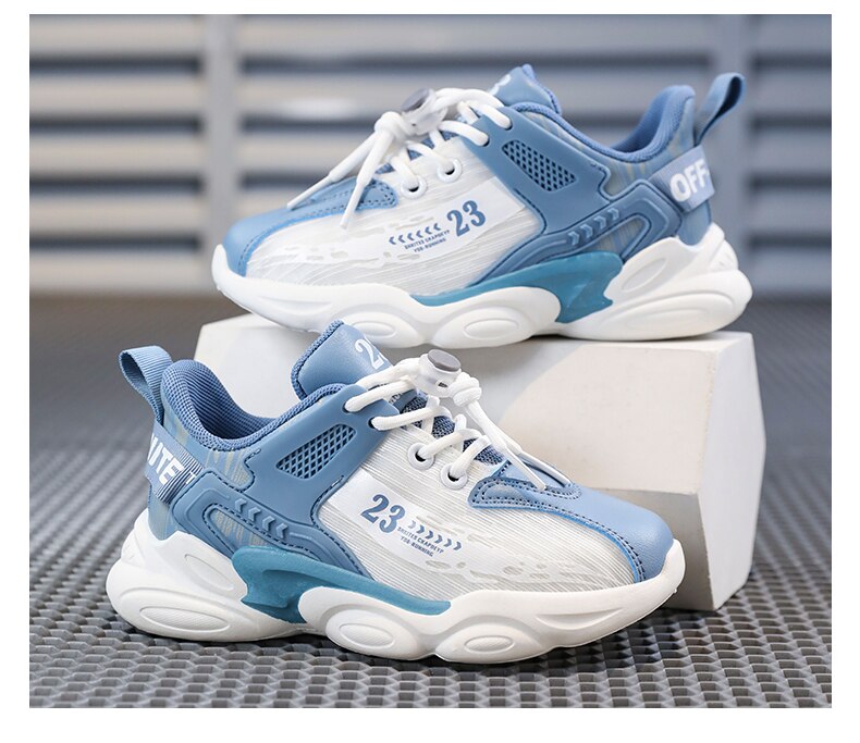 Fujeak Big Size Boys Running Breathable Mesh Shoes