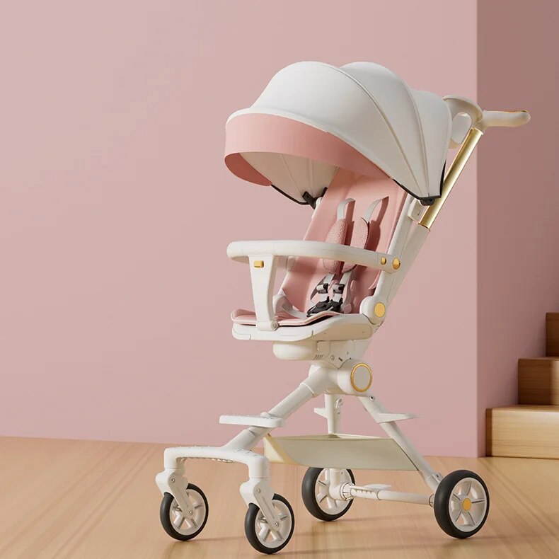 Baby stroller walking boy and girl baby two-way