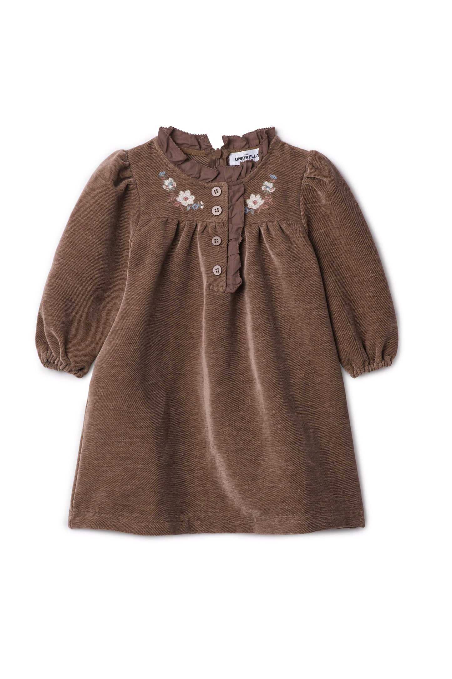 Floral Velvet Dress for Girls - Hush.Shop