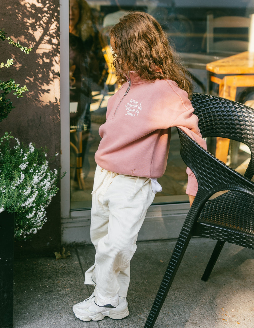 Kenia What a Friend in Jesus Kids Half-Zip