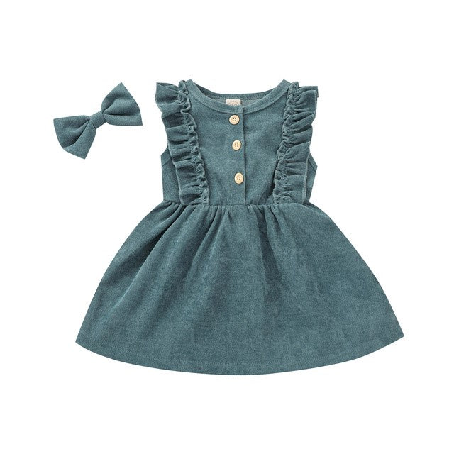Yolanda Summer Lovely Baby Dresses Kids Girls