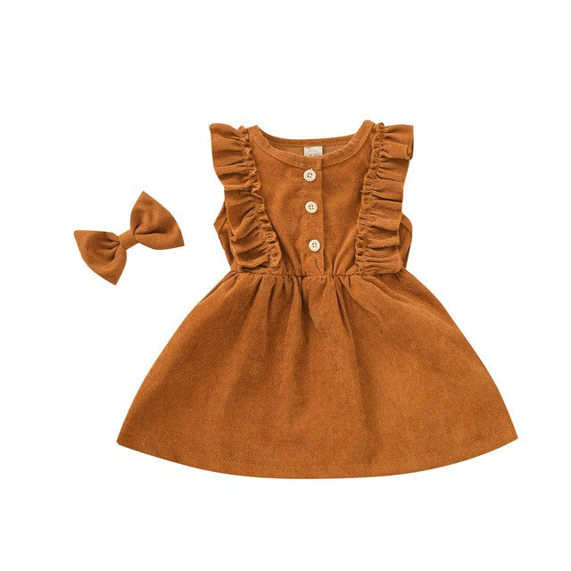 Yolanda Summer Lovely Baby Dresses Kids Girls