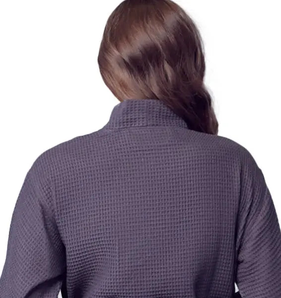 Clement Waffle Robe Womens – Lightweight, Quick-Dry Spa Comfort