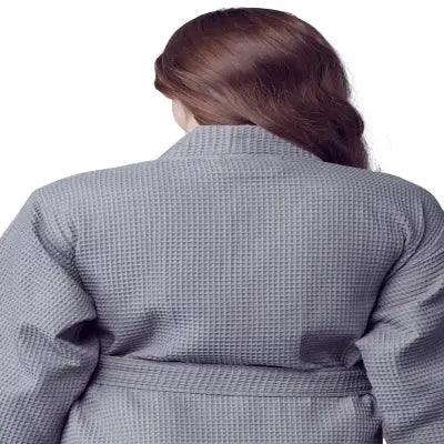 Clement Waffle Robe Womens – Lightweight, Quick-Dry Spa Comfort