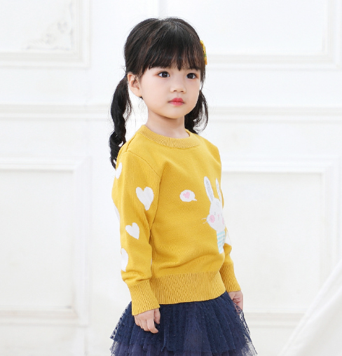 Addison Double love white rabbit autumn and winter coat