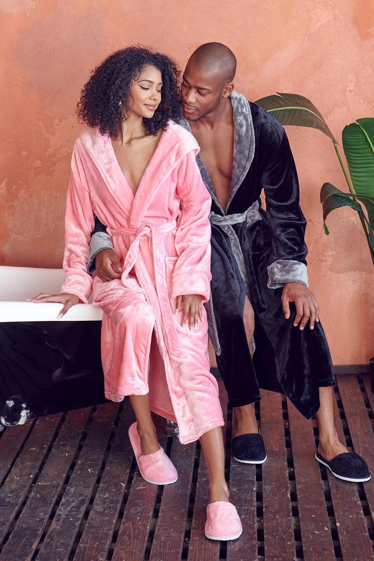 Jessica Plush Hooded Robe - Spa-Worthy Comfort at Home