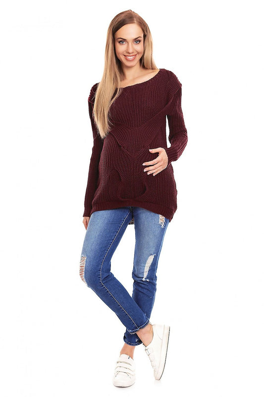 Paulina Pregnancy Soft Sweater PeeKaBoo