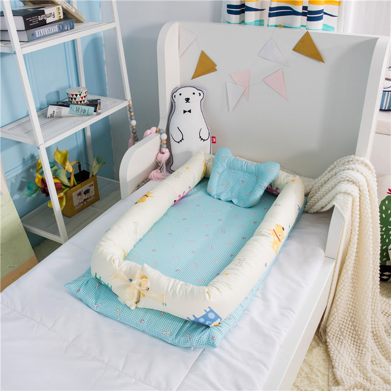 Cotton Portable Bed Is Removable And Washable