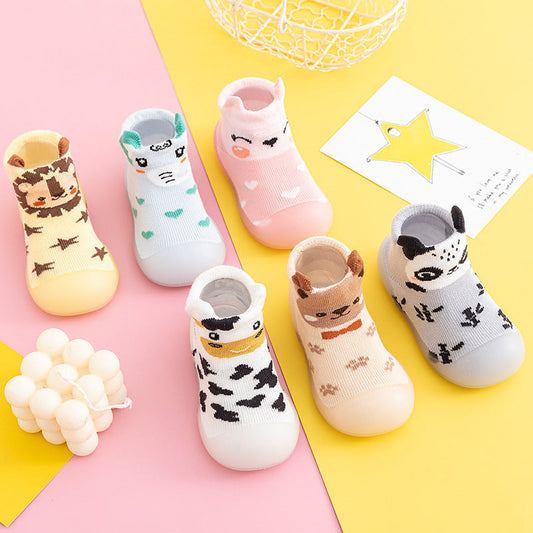 Manny New Children's Socks Baby Toddler Soft-soled Floor Shoes