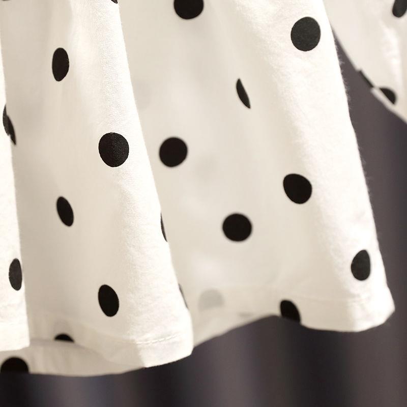 Laura Comfortable Polka Dot Baby Girl Blouse