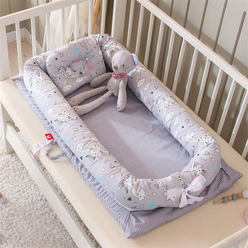 Cotton Portable Bed Is Removable And Washable