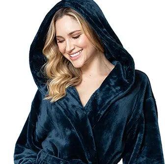 Jessica Plush Hooded Robe - Spa-Worthy Comfort at Home
