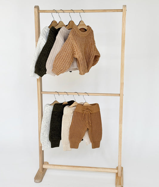 Perla Chunky Knit Sweater + Pants Set